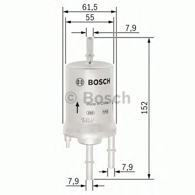 Топливный фильтр BOSCH купить