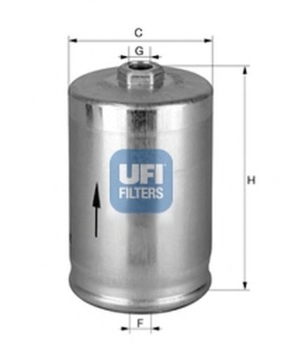 3174800 UFI Топливный фильтр