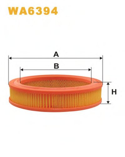 WA6394 WIX FILTERS Воздушный фильтр