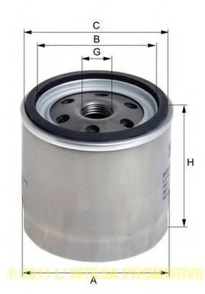 XO125 UNIFLUX FILTERS Масляный фильтр