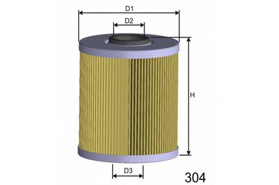 F105 MISFAT Топливный фильтр