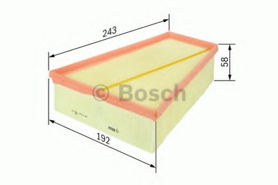 1987429406 BOSCH Воздушный фильтр