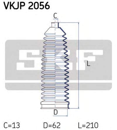 VKJP2056 SKF Комплект пылника, рулевое управление