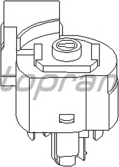 201799 TOPRAN Переключатель зажигания