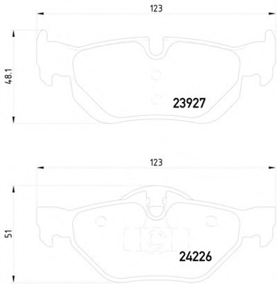 8DB355011301 HELLA PAGID Комплект тормозных колодок, дисковый тормоз