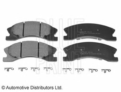 ADA104217 BLUE PRINT Комплект тормозных колодок, дисковый тормоз