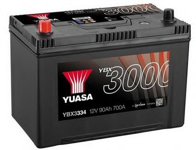 Стартерная аккумуляторная батарея YBX3000 SMF Batteries YUASA купить