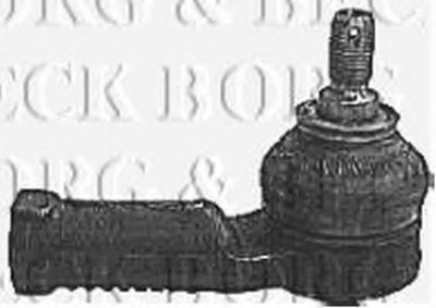 BTR4415 BORG & BECK Наконечник поперечной рулевой тяги