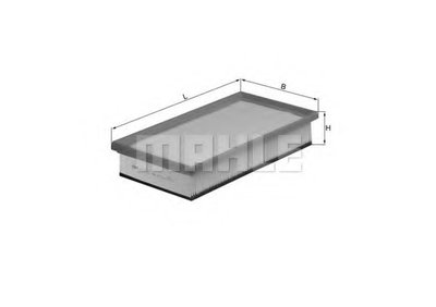 LX1027 KNECHT Воздушный фильтр