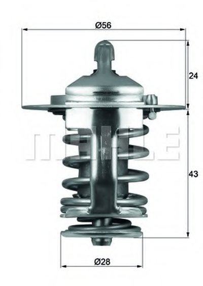 TX7082 MAHLE ORIGINAL Термостат, охлаждающая жидкость