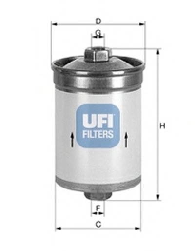 3150200 UFI Топливный фильтр