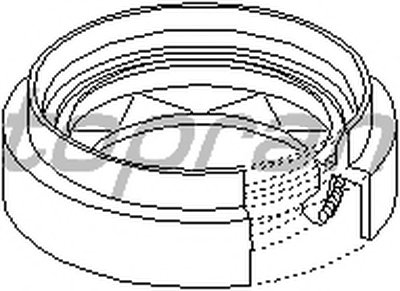 Уплотняющее кольцо, дифференциал TOPRAN купить