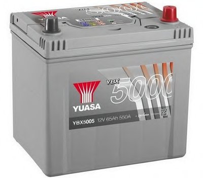 Стартерная аккумуляторная батарея YBX5000 Silver High Performance SMF Batteries YUASA купить