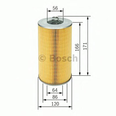 1457429735 BOSCH Масляный фильтр