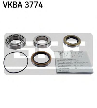 VKBA3774 SKF Комплект подшипника ступицы колеса