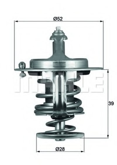 TX7182D MAHLE ORIGINAL Термостат, охлаждающая жидкость