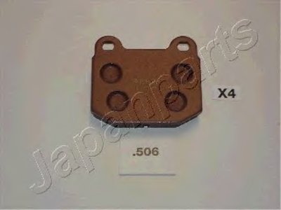 PP506AF JAPANPARTS Комплект тормозных колодок, дисковый тормоз