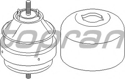 104425 TOPRAN Кронштейн двигателя