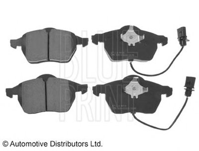 Комплект тормозных колодок, дисковый тормоз BLUE PRINT купить