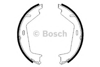 Комплект тормозных колодок, стояночная тормозная система BOSCH купить