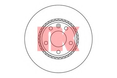 203639 NK Тормозной диск