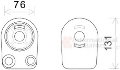 масляный радиатор, двигательное масло VAN WEZEL купить