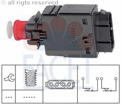 Выключатель фонаря сигнала торможения FACET купить