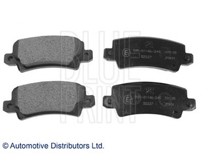 ADT342131 BLUE PRINT Комплект тормозных колодок, дисковый тормоз