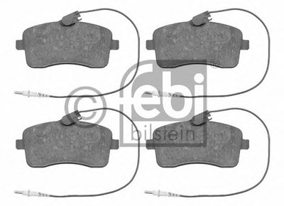 16547 FEBI BILSTEIN Комплект тормозных колодок, дисковый тормоз