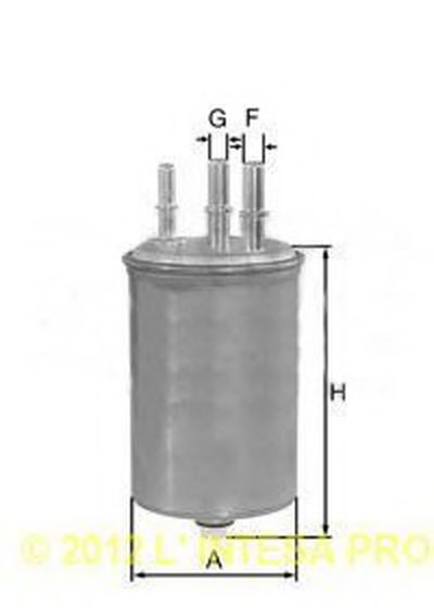 XN389 UNIFLUX FILTERS Топливный фильтр