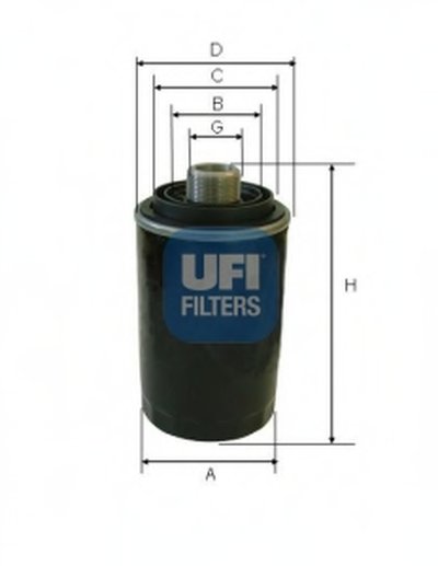 Масляный фильтр UFI купить