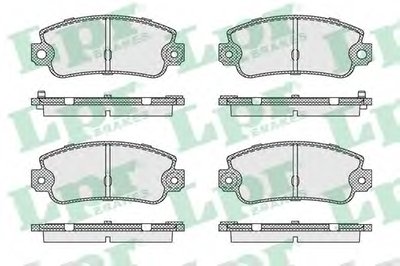05P128 LPR Комплект тормозных колодок, дисковый тормоз