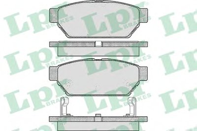 05P547 LPR Комплект тормозных колодок, дисковый тормоз