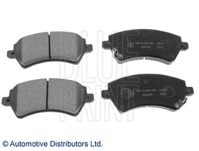 ADT342133 BLUE PRINT Комплект тормозных колодок, дисковый тормоз