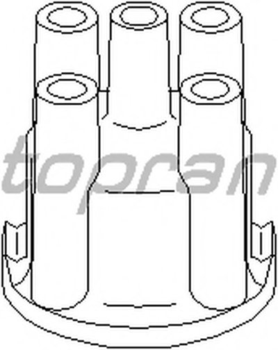 Крышка распределителя зажигания TOPRAN купить