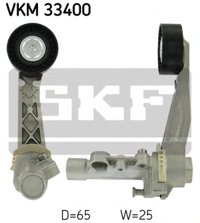 VKM33400 SKF Натяжной ролик, поликлиновой  ремень