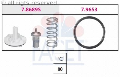 Термостат, охлаждающая жидкость FACET купить