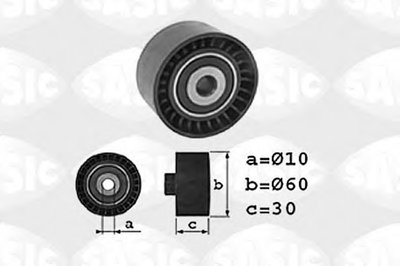 1700014 SASIC Паразитный / Ведущий ролик, зубчатый ремень