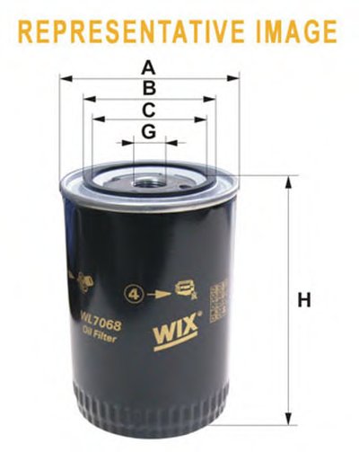 WL7068 WIX FILTERS Масляный фильтр