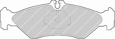 FVR1039 FERODO Комплект тормозных колодок, дисковый тормоз