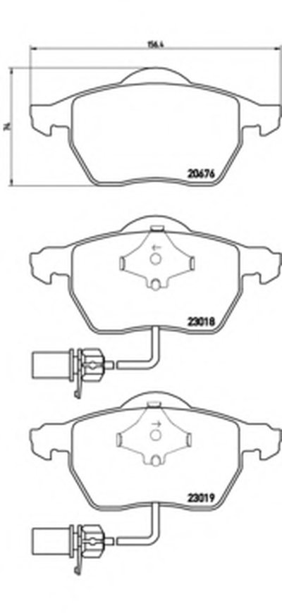 Комплект тормозных колодок, дисковый тормоз DIRECTIONAL BRAKE PADS BREMBO купить