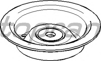 205454 TOPRAN тарельчатая пружина
