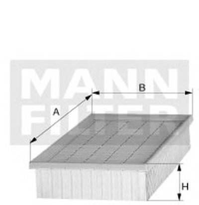 Воздушный фильтр MANN-FILTER купить