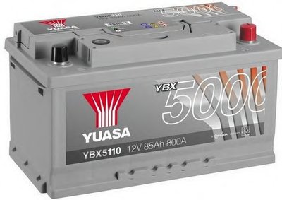 Стартерная аккумуляторная батарея YBX5000 Silver High Performance SMF Batteries YUASA купить