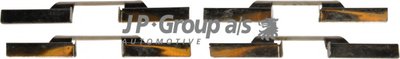 Комплектующие, колодки дискового тормоза JP Group JP GROUP купить