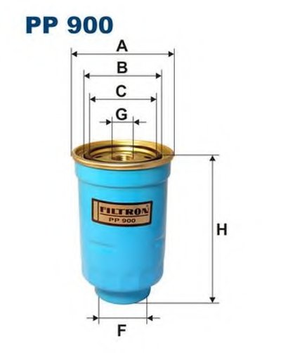 PP900 FILTRON Топливный фильтр