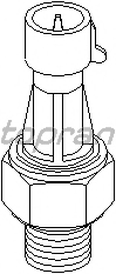 206957 TOPRAN Выключатель с гидропроводом