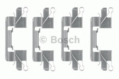 1987474477 BOSCH Комплектующие, колодки дискового тормоза