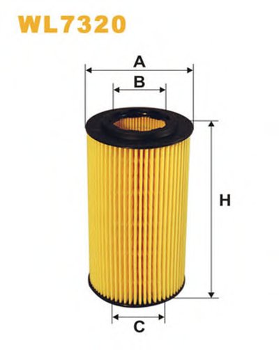 WL7320 WIX FILTERS Масляный фильтр