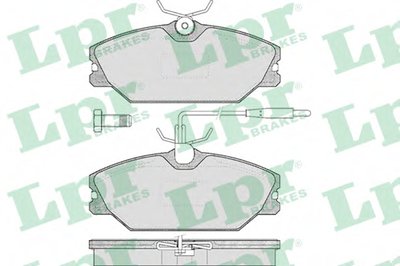 05P445 LPR Комплект тормозных колодок, дисковый тормоз